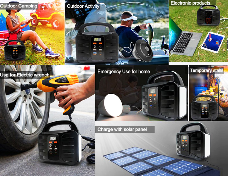 Application of 100W portable power station