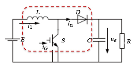 Internal circuit schematic diagram of single phase inverter