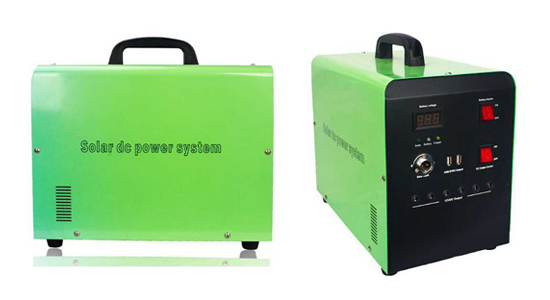 Portable small solar power generator