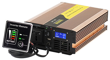 Select a 2000W power inverter for home use