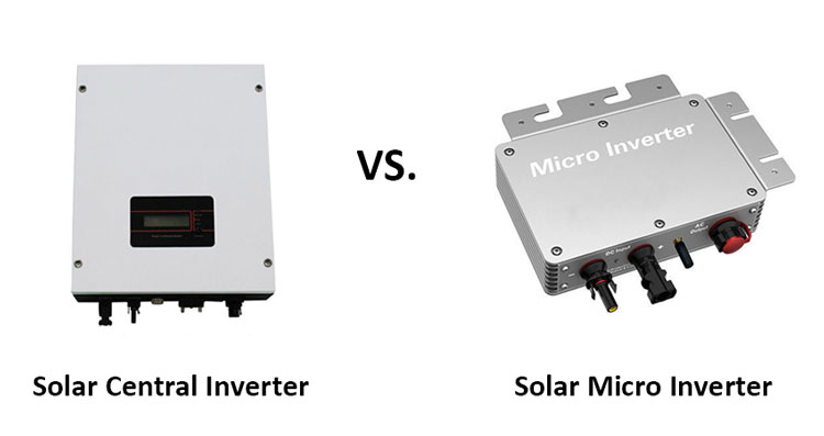 Solar Central Inverter VS. Solar Micro Inverter