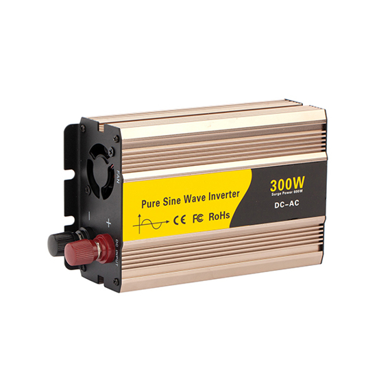 300W Pure Sine Wave Mirco Power Inverter 12V/24V to 110V/120V 60HZ with USB Port 