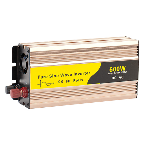 Pure Sine Wave Power Inverter 600W 24V 120V DC to AC Generator Inverter Convert 
