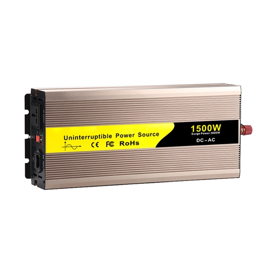 1500 Watt Pure Sine Wave UPS Inverter For Home Backup/ RV/ Off-Grid