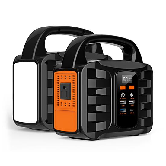 100W Portable Solar Generator with Solar Panel