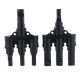 Solar PV Panel Connector, H Branch 3 to 1 
