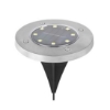 Outdoor 8 LED Solar In-ground Light, 4 Pack