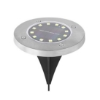 Outdoor 12 LED Solar In-ground Light, 4 Pack