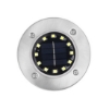 Outdoor 12 LED Solar In-ground Light, 4 Pack