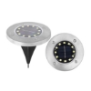 Outdoor 12 LED Solar In-ground Light, 4 Pack