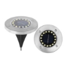Outdoor 16 LED Solar In-ground Light, 4 Pack