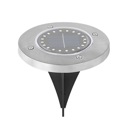 Outdoor 20 LED Solar In-ground Light, 4 Pack