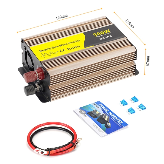 24v 300w Inverter, 24v to 120v/220v Power Inverter | inverter.com