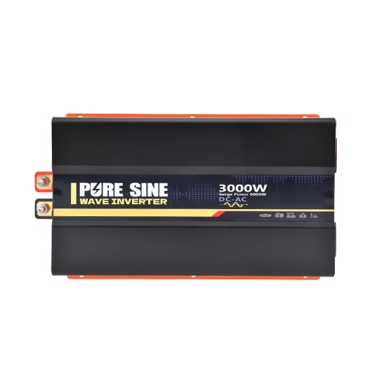 Touch Screen 12V 3000 Watt Pure Sine Wave Inverter