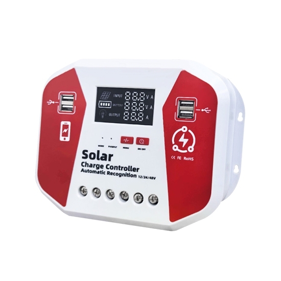 90A 12V/24V/48V PWM Solar Charge Controller
