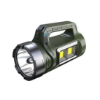 Rechargeable Solar-Powered Spotlight Flashlight