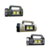Rechargeable Solar-Powered Spotlight Flashlight