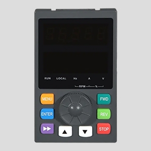 1-Phase 220V to 3-phase 380V VFD multi-function keypad