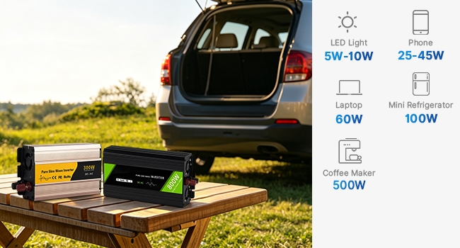 12v pure sine wave inverters for camping