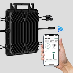 2800W micro inverter supports app control