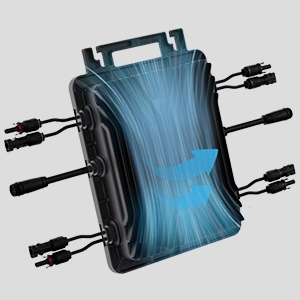 2800W micro inverter with aluminum alloy housing