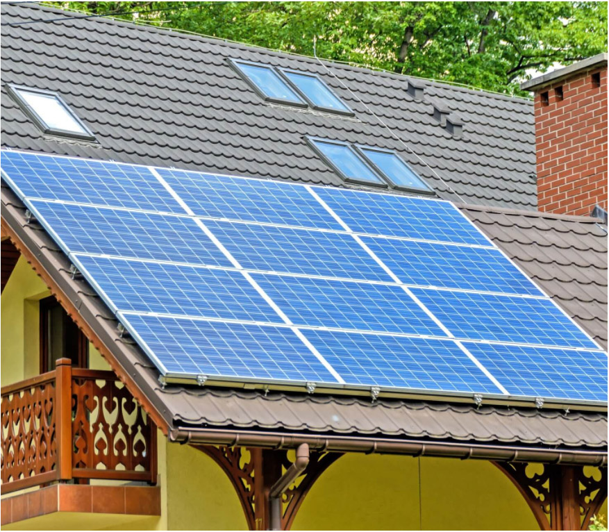 Application of solar panels