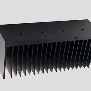 Black oxide heat sink