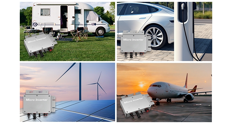 Common application scenarios of micro inverters