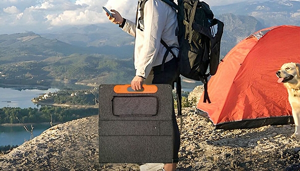 Portability of solar panel