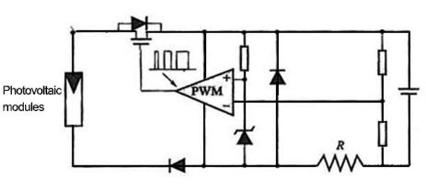PWM type charge controller 