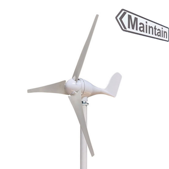 Wind turbine blade maintain