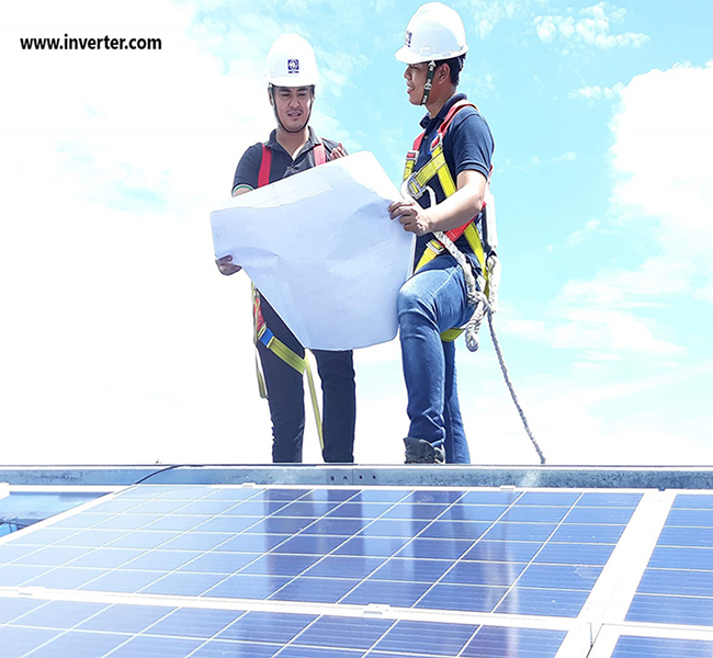 Install of solar PV system