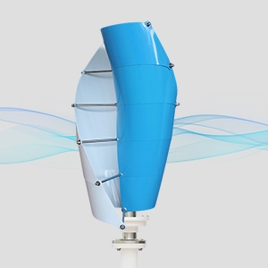 Low vibration 300w spiral wind turbine