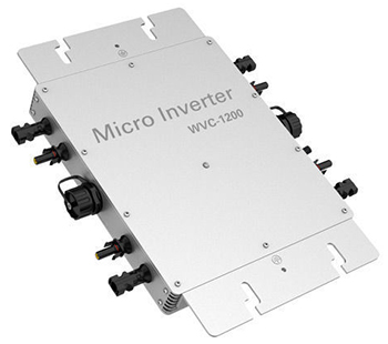 Micro inverter for grid tie inverter for solar system