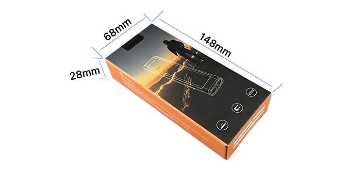 Multi-functional solar powered flashlight dimensions
