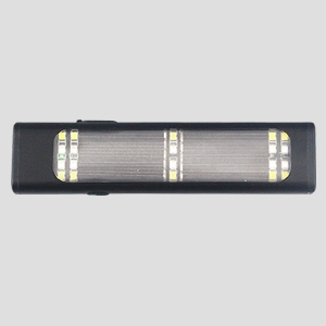 Multi-functional solar-powered flashlight solar panel with charging port