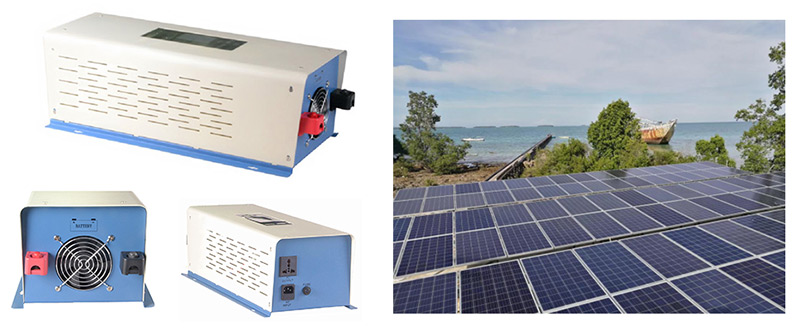 Off-grid inverter for pv solar system