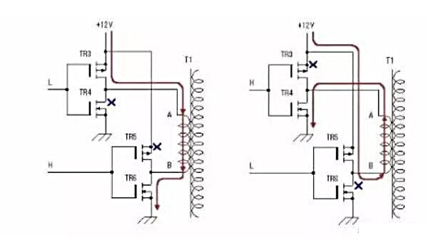 Power inverter circuit diagram