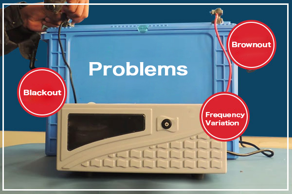 Problems ups inverter can be solved