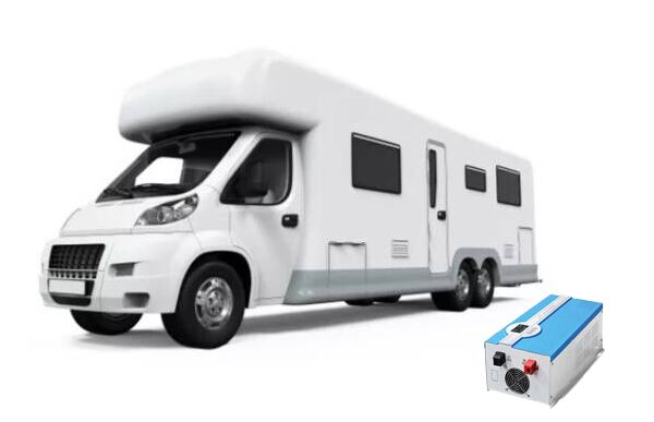 RV with off grid inverter