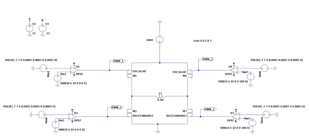 Single phase output inverter working principle