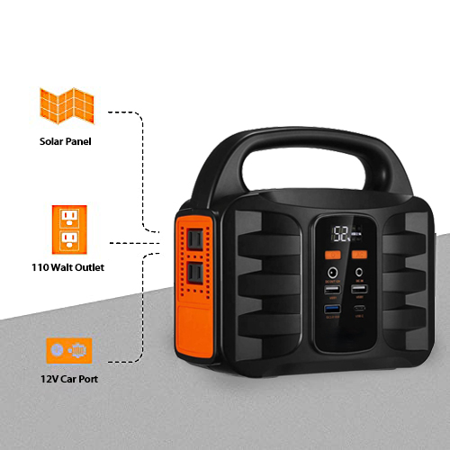 Solar generator charging way