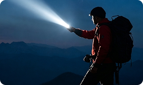 Solar headlamp for mountaineering and adventure
