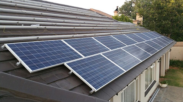 Solar panel inverter application